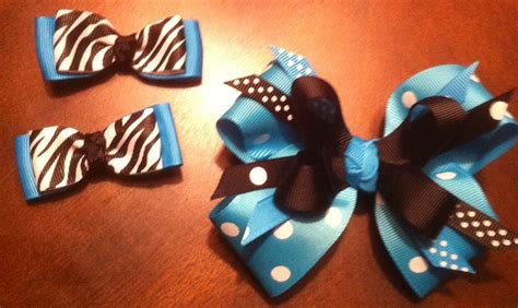 Black And Turquoise Bows Bows Turquoise Black Fashion Head Bands
