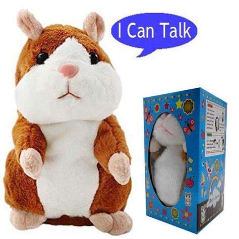 Cuddles And Cute Conversations With The Electronic Talking Hamster Toy