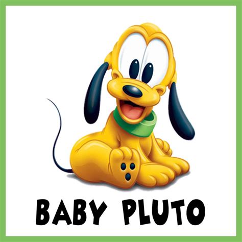 Jtanddollys Image Baby Disney Characters Pluto Disney Cute Disney