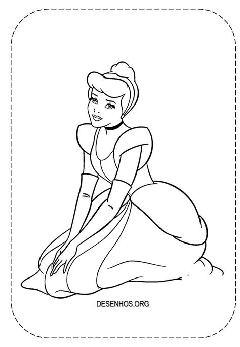 Desenhos Da Cinderela Para Colorir Https Desenhos Org Cinderela