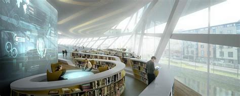 Urban Concept Cabinet D Architecture Ghent Library Design