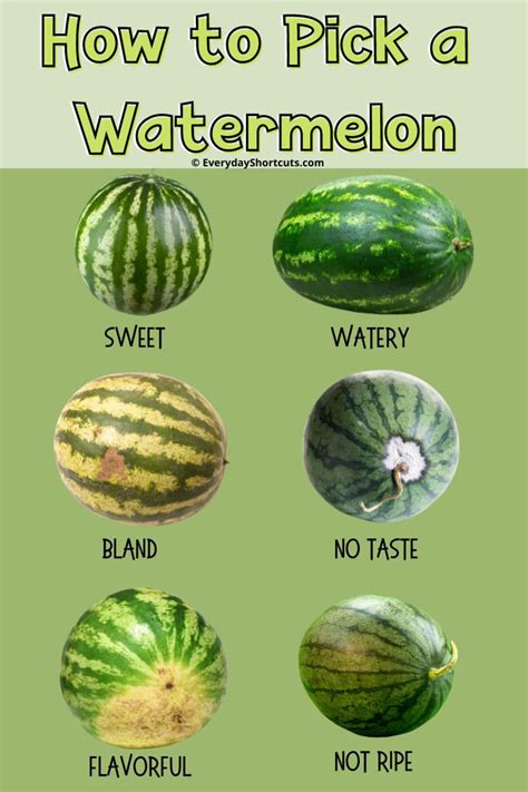 How To Pick The Perfect Watermelon
