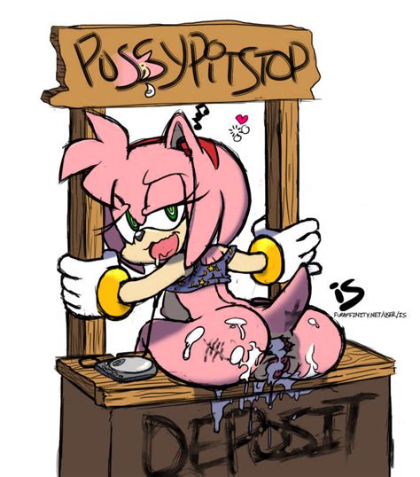 Rule 34 2011 After Sex Amy Rose Anthro Anus Ass Black And White Body
