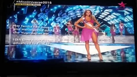 Miss Universe 2015 Top 10 Announcement Youtube