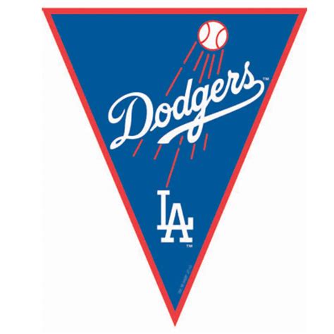 Vintage Dodgers Pennant Dodgers Los Angeles Dodgers Baseball