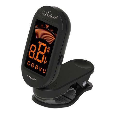 Artist Tn50 Chromatic Clip On Guitar Digital Tuner