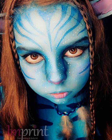 Avatar Face Paint Body Art Face Art Face Paint Makeup Face Painting