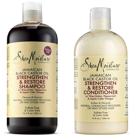 Shea Moisture Sheamoisture Jamaican Black Castor Oil Shampoo