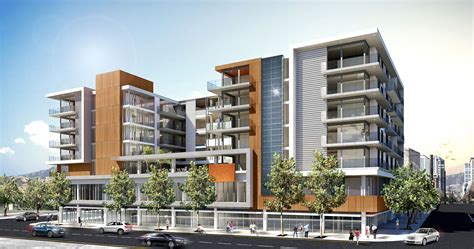 A Story Mixed Use Project With Apartments And Square Feet Of Commercial Space In Do
