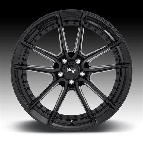 Niche Dfs M223 Gloss Black Custom Wheels Rims M223 Dfs Niche Road