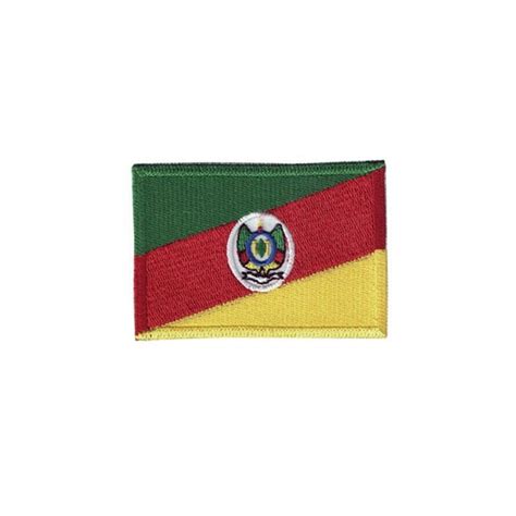 Bordado Termocolante Bandeira Rio Grande Do Sul Atacado Militar