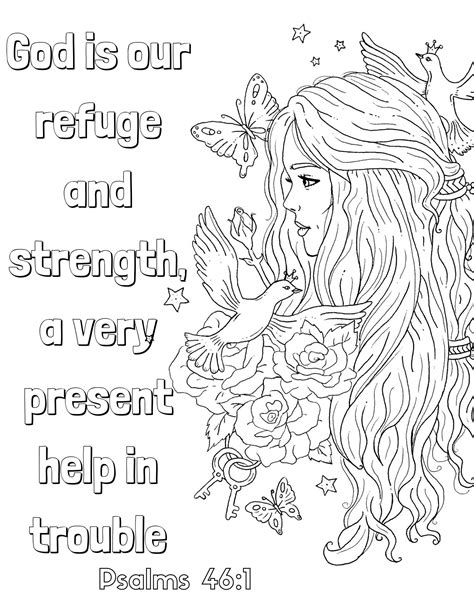 They're for grown ups and children. Free Printable Bible Verse Coloring Pages For Adults ...