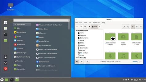Debian Gnu Linux Cinnamon Desktop Future For Now Preserved