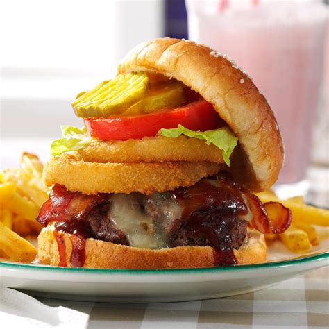Bbq Bacon Burger Recipe How To Make It