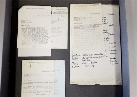Hoard Of Forgotten Turing Letters Discovered In Filing Cabinet