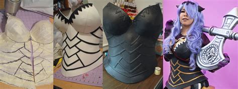 camilla s breastplate with foam and worbla tutorial [fire emblem] costume musings