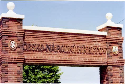 Headstones Bohemian National Cemetery Gate Milligan Nebraska Strong