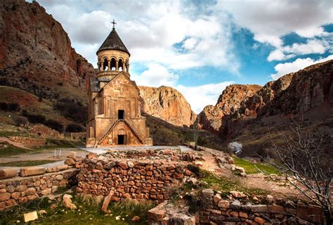 It is a part of the caucasus region; Noravank Monastery // A Must See Site in Southern Armenia