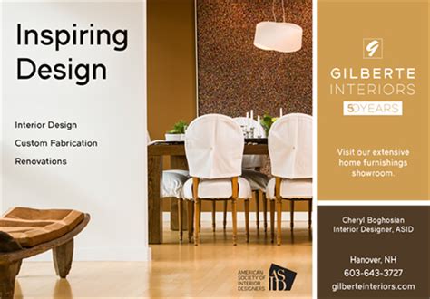 Ad Gallery Gilberte Interiors Inc