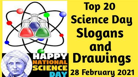 National Science Day Slogans And Drawingsscience Day Posterscience