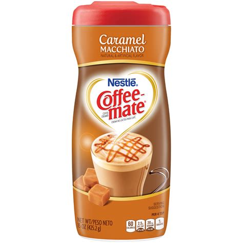 Coffee Mate Caramel Macchiato Powder Coffee Creamer 15 Oz Canister