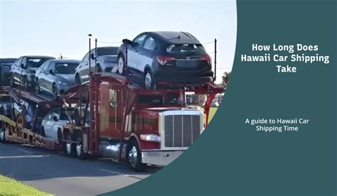 How Much Does It Cost To Ship A Car To Hawaii