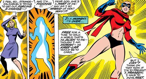 Ms Marvel I Marvel Comics Carol Danvers Character Profile 3
