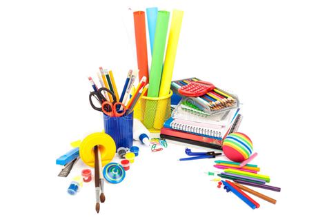 School And Office Supplies Back To School Stock Photo Image Of