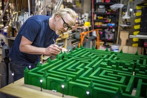 Watch Adam Savage Build A Model Of The Maze From The Shining Boing Boing