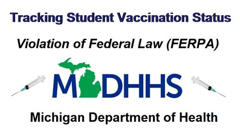 Michigan Department Of Health Tracking Student Vaccination Status In