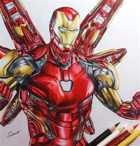 Iron Man Mark 85 Coloring Pages