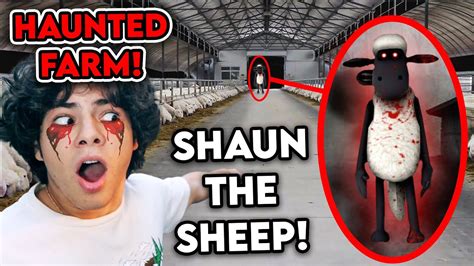 Hunting For Cursed Shaun The Sheep In A Haunted Farm I Found Him In