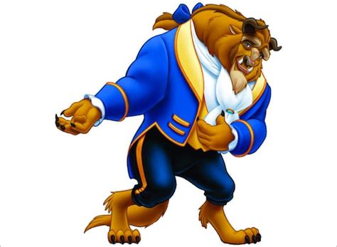 Beauty And The Beast Beast Disney Movie Character Vinyl
