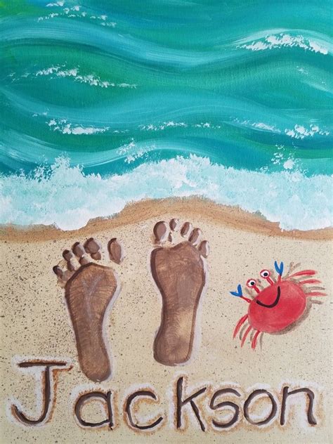 21 Handprint Beach Crafts Ideas