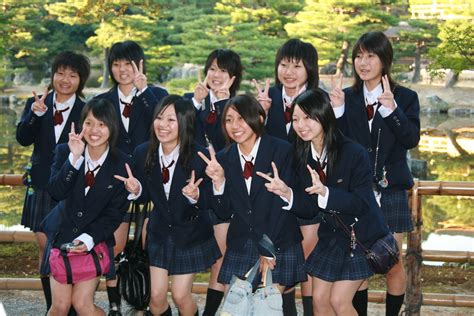 Japanese High School Kids