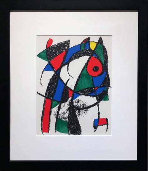 Joan Miró Abstract Poster Without Lettering At 1stdibs