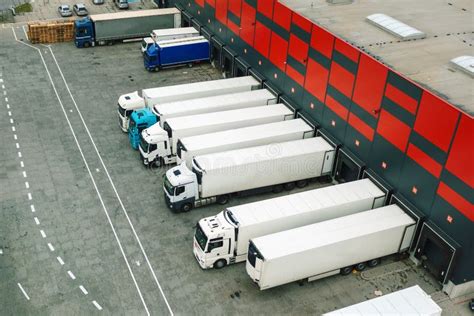 many ways of transporting goods and freight of world trade loading trucks at a logistics
