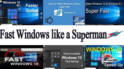 This script will tweak windows 10 to make context menus appear faster, automatic close applications which are not responding and make everything faster than it'll turn all animations off in windows 10 which will improve your computer performance. How To Make Windows 10 Faster | How to Make Your Computer ...