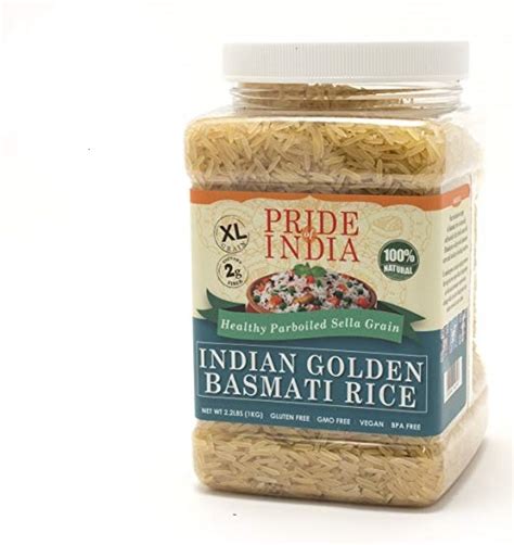 Pride Of India Natural Extra Long Parboiled Basmati Rice Bulk Pack18