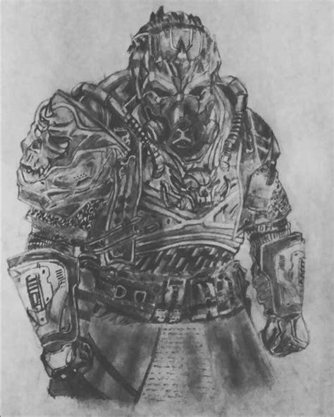 Oc Caustic Pencil Draw Its My First Reddit Post So I Hope You Will