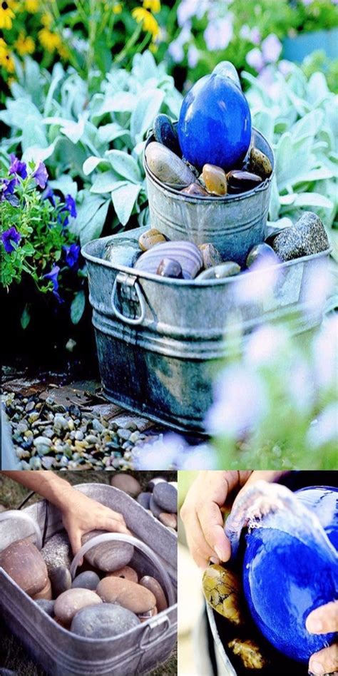 Start with the bottom layer which is activated charcoal, then sand and gravel at the top. DIY Water Feature Ideas To Make Your Home And Garden ...