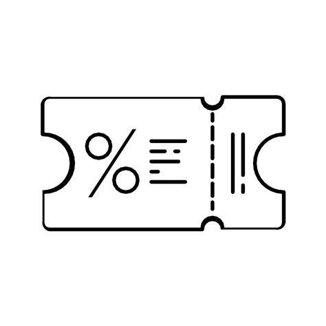 Coupon Discount Sale Vector Svg Icon Svg Repo