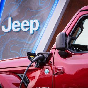 jeep plans  build electric vehicle charging stations  major trailheads