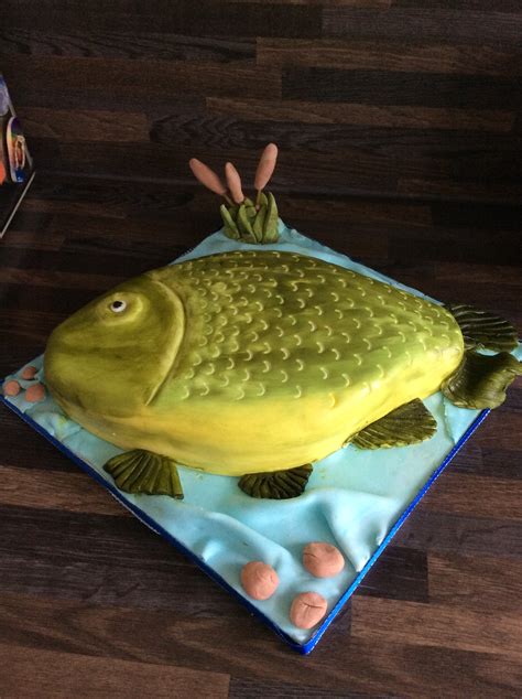 Fish Shaped Cake Renshaw Baking