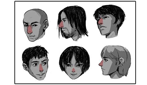 Different Nose Drawing Styles Easy Drawing Step