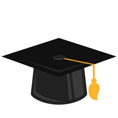 Download High Quality Graduation Hat Clipart Cricut Transparent Png