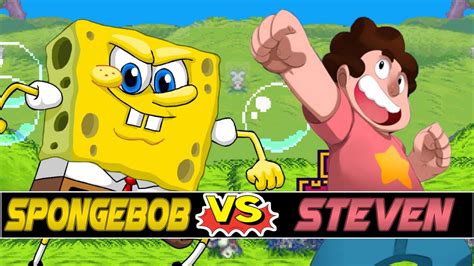 Mugen Battles Spongebob Vs Steven Quartz Universe Spongebob
