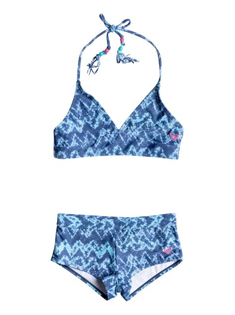 Girls 7 14 Summer Escape Triangle Set 889103220054 Roxy