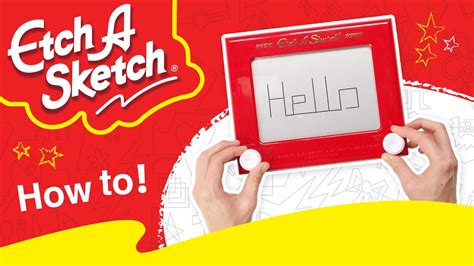 Etch A Sketch Learn The Basics Youtube