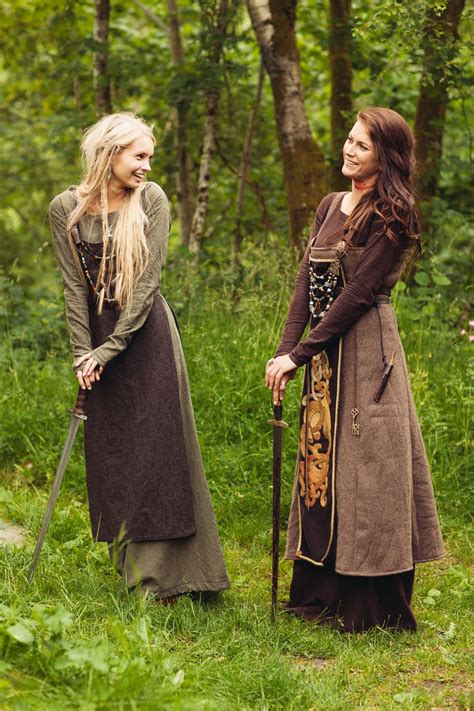 Viking Dresses Viking Dress Medieval Clothing Viking Garb